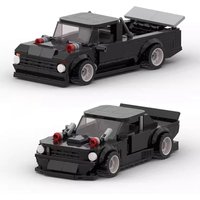 Bricklink Technical Car Speed Vehicles Forded Mustangs Hoonicorn V2 and Hoonitruck Vehicles Sets Building Blocks Kid Toys Gift