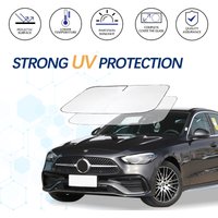 Windshield Sun Shade For Mercedes Benz C Class W206 Sunshade Sun Visor Protector Foldable Blocks UV Rays Keep Car Cooler