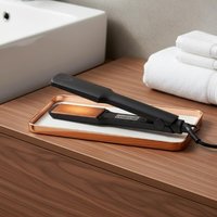 Hair Straightening Irons Dual Use Fast Warm-up Thermal Professional Ceramic Heating Plate For Straightening Curling Air Bangs