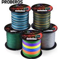 4 Braids Fishing Line 109YDS Colorful Weaves Line 18LB-66LB Smooth Wired PE Line for Bass Pike Fishing