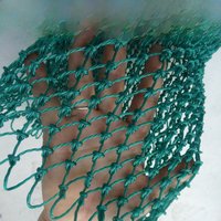 Hand-Woven Fishing Net Head with Glue Silk Line Fish Protection Fishing Gear Net Bag for Outdoor Camping Travel Activities