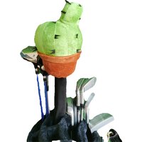Dinosaur Golf Velociraptor Fairway Wood Headcover Top Plush FW Wood Head Cover Large Stock Drop Shipping