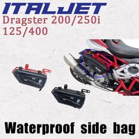 For Italjet Dragster Side Bag Waterproof Bag Tool Bag Fit Italjet Dragster 200 / 250I / 125 / 400