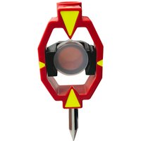 Mini Prism for Leica Swiss Style Total Station Surveying with Tip Point Constant + 17.5mm Offset High Quality