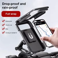 AliExpress NONE 360° Rotatable Waterproof Motorcycle Phone Holder Universal Bicycle GPS Stand Adjustable Bike Cell Phone Mount Support