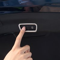 Trunk Door Electric Control Button Decoration Frame For Alfa Romeo Stelvio Tailgate Switch Car Interior Accessories