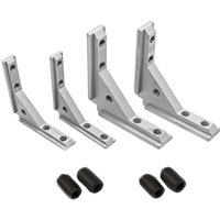 2020 3030 4040Panel installation board angle slot fixing hardware door frame corner code profile universal angle slot connector