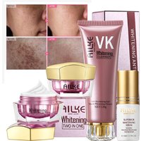 AILKE Face Cream With Hyaluronic Acid, Whitening, Moisturizing, Reduce Wrinkles, Dark Spots, for All Skin Types Beauty Set