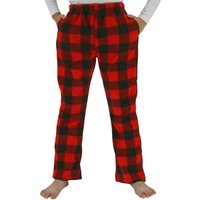 Boys Comfy Fleece Plaid Pajama Pants for Sleep with Pockets From 7Y to 13Y