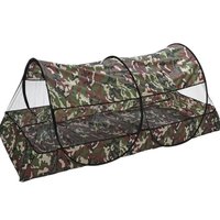 AliExpress NONE Portable Mosquito Net for 2 Person Pop Up Camping Tent No Installation Outdoor Travel Cycling Camouflage Style