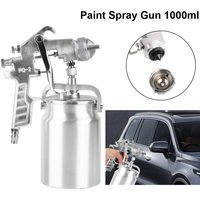 PQ-2 Anti-Rust Paint Sprayer Handle Spray Tool Pneumatic Sprayer Silver With 2 MM Nozzle HVLP Spray Paint Machine