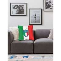 Hot Sale Italia Figc Throw Pillow Case Home Decorative Italian Football Gift Cushion Cover Sofa Car Pillowcase Polyester