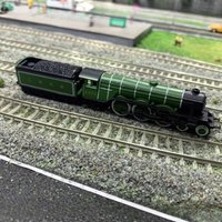N-type 1/160 Train Model 97006 Static Train Figurine Set with Track, Suitable for Adults and Children, A Perfect Gift
