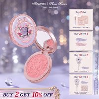 Flower Knows Midsummer Fairytales Collection Velvet Embossed Blush