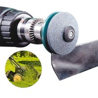 Blade balancer Fast Lawn Mower Sharpener Lawnmower Blade Sharpener Universal Grinding Rotary Drill Cuts Tool Parts Accessories