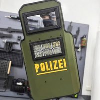 Flash Shield, a high-strength ABS material COS game prop, blitz heavy-duty impact-resistant shield