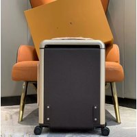 Big brand new fashion suitcase, trolley case, four-wheel suitcase 20-inch boarding case, password case