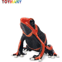 Toymany Simulation Lehmann's Frog Reptile Realm Animal Model Toy Mini Figures Dolls Action Figurines Toys Children Gift