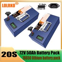 Air fast transportation New Full Capacity Power 18650 72V100AH Lithium Battery Pack Suitable for 250-3000W