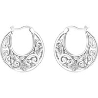 CYCUFF S925 Sterling Silver Butterfly Fluttering Earring Hoop Earring Women Jewelry Original Trendy Anniversary Gifts