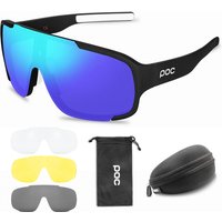 AliExpress 4Lenses POC ASPIRE Cycling goggles.Completely coated bicycle riding glasses Outdoor running, long-distance hiking sunglasses