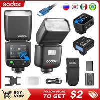 Godox V480 TTL Speedlite Flash Light for Sony Canon for Nikon Fujifilm Olympus pk V860III TT520III V1PRO