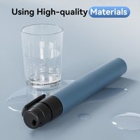 Outdoor Tools New Mini Life Straw Outdoor Filter Field Emergency Portable Water Purification Straw for Camping Hiking Fishing