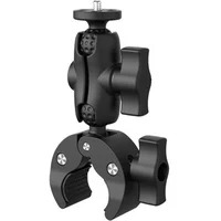 Camera Super Clamp Mount Bike Motorcycle Handlebar Support Bracket Holder for Go Pro 13 12 11 Insta360 X3 X4 DJI Accessories