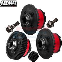 GPM Front & Center & Rear Complete Differential Set for TRAXXAS 1/5 X-MAXX 6S 8S XRT