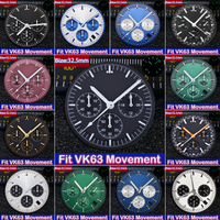 VK63 32.5MM Dial Luminous Dial and Watch Hands for VK63 Movement Watch Accessories for watch accessories maintenance tools