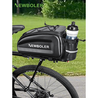 AliExpress NEWBOLER Hard Shell Bicycle Trunk Bag Large Capacity Waterproof Bike Rear Seat Rack Bag Bike Shoulder Bag For MTB Cycling E-Bike
