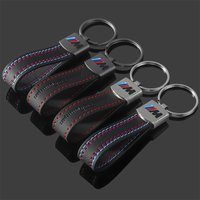 Leather Car Emblem Key Fobs Key Chain For Bmw M Sport Performance G30 G32 3 4 5 7 Series F31 F20 F30 328i 535 X1 X3 X4 X5 X6 X7