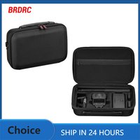 BRDRC Storage Bag Travel Carrying Case for DJI OSMO 360 Accessories With Lanyard Portable Box Black Organizer Handbag