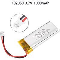3.7V 102050 Akumulator litowo-polimerowy Lipo Cells 1000 mah do długopisu do nagrywania MP3 GPS LED Light Beauty Instrument