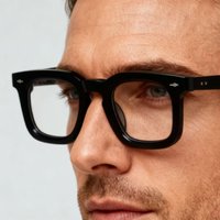 Handmade Acetate Glasses Frame Men Women New Good Quality Vintage Optical Eyeglasses Frame Retro Style Designer Eyewear