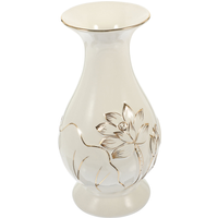 Ceramic Offering Bottle Temple Vase Small Bud Vase Rustic Ceramic Flower Vase Tiny Vase For Office Entryway