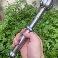 Outdoor Portable EDC Multifunctional Fitness Exercise Stainless Steel Short Hammer Car Emergency Window Breaking Tool