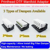 XP15000 Printhead DTF Manifold Adaptor Damper For Epson XP15000 XP-15000 Expression Photo HD Modifiy Printhead Large Ink Damper