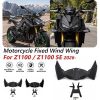 Pour Kawasaki Z1100 Z 1100 SE Z1100SE 2026 - Nouveau spoiler avant de moto, ailerons de carénage aérodynamiques
