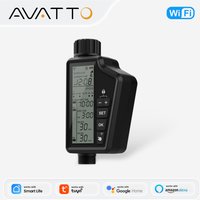 AVATTO WiFi Smart Water Timer,Garden Farm Irrigation Controller,LCD Big Screen Outdoor Smart Water Controller.
