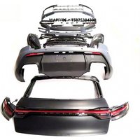 Body Kit for 2014 2020 Macan 95B.1 95B.2 Upgrade 95B.3 Complete Bodykit PP Materials Bumper Assembly Headlight