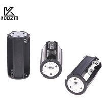1/3Pcs 3x AA To D Size Battery Adapter Converter Holder Case Box Drop Shipping