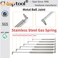 1Pc Metal Ball joint Stainless Steel 316 Gas Spring Universal Shock Absorber Hydraulic Lift Support Strut Bar Customizable