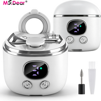USB Rechargeable Electric Nails Clipper& Baby Nails Trimmer-Magnifier Included 3-Speed Settings LED Light Dual-Blade Opening