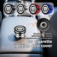 For Jaguar Aluminum Alloy Car Cigarette Lighter Dust Cap Anti Lost Plug Cover XK S-Type F-Type X-Type F-Pace I-Pace E-Pace XFR
