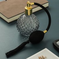 100ml Crystal Glass Mist Spray Bottle Art Refillable Perfume Atomizer Refillable Glass Perfume Lotion Bottles