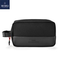 WiWU Storage Bag for Power Bank Organizer Pouch Water-resistant Handle Travel Pouch Lightweight Carry Gadgets Bags