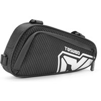 AliExpress TOSUOD Bicycle Bag 1.2L Capacity Waterproof Front Tube Bag Triangle Pouch Shockproof Frame Bag MTB Road Bike Cycling Accessories