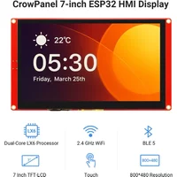 CrowPanel- ESP32 7.0 Inch 800x480 Resolution HMI Touch Screen TFT-LCD Smart Display Module with Learning for Arduino/ LVGL