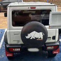 For 2019-2024 Suzuki Jimny JB74 JB64 15 Inches PVC PU Leather Spare Tire Wheel Cover Bag Protector Accessories